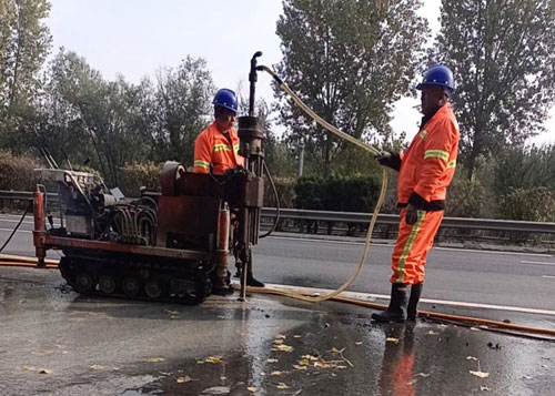 江苏高速公路下沉注浆加固